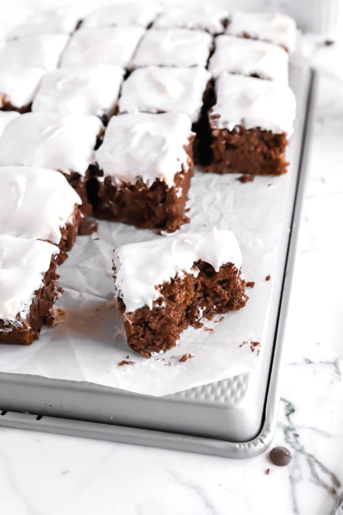 The Best Ever Chocolate Zucchini Sheet Cake Basics With Bails