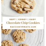 delicious soft and chewy chocolate chip cookies