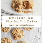 easy delicious chocolate chip cookie recipe full of chocolate chunks