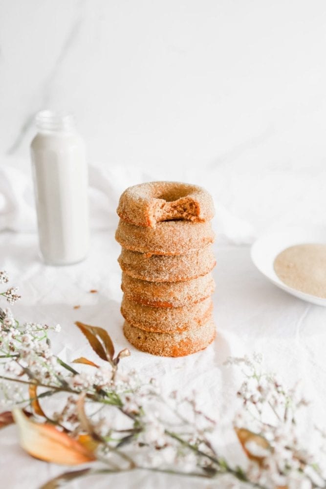 Gluten Free Gingerbread Donuts