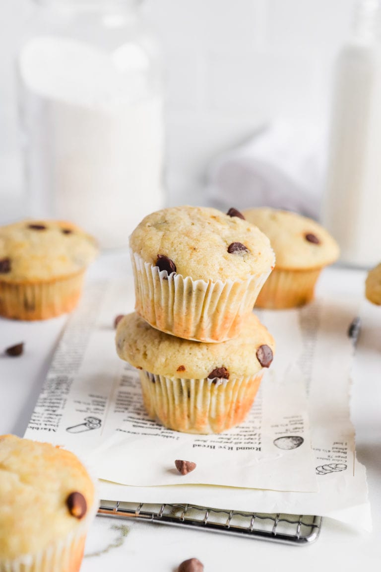 Easy Banana Chocolate Chip Muffins Recipe