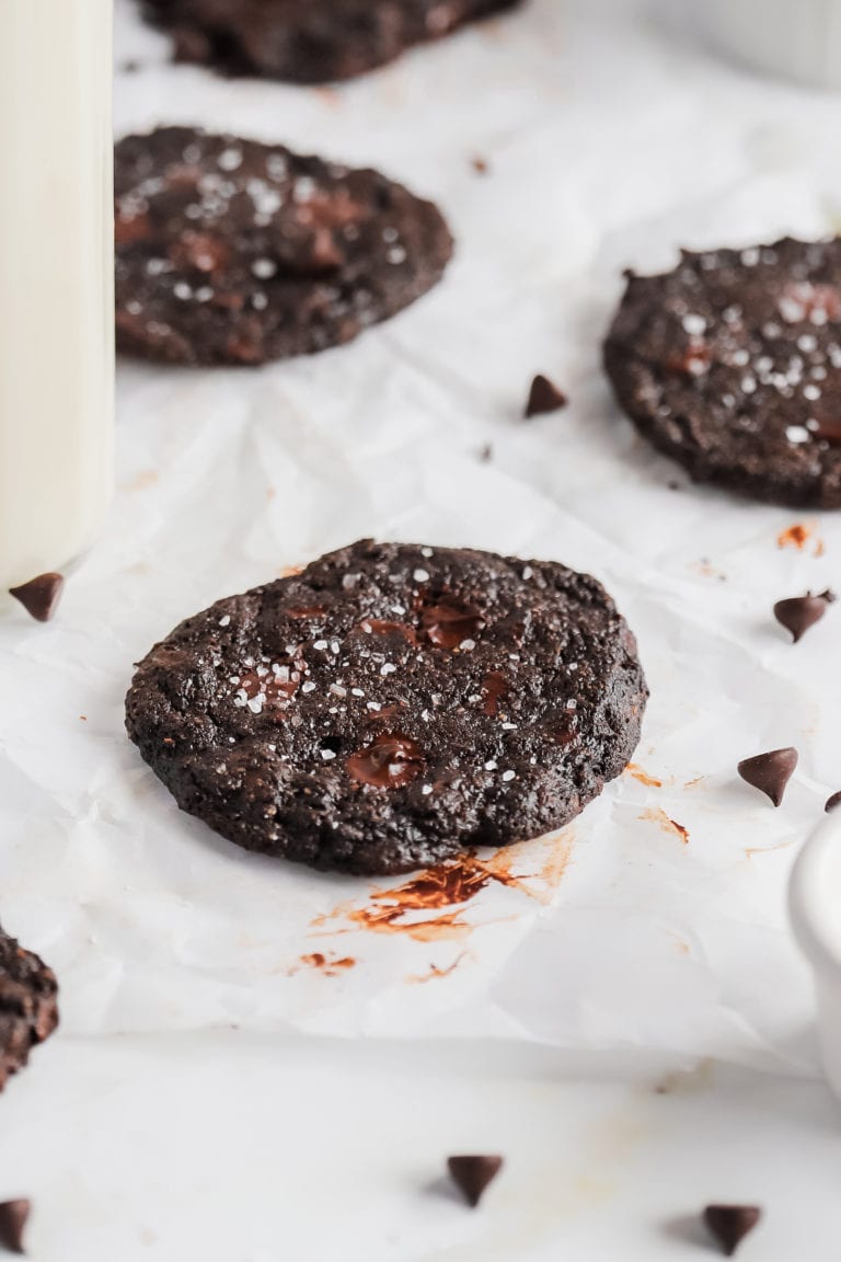 The Best Salted Chocolate Brownie Cookies Recipe