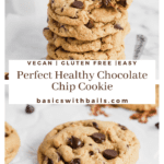 the best ever homemade healthy chocolate chip cookie recipe