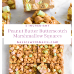 5 ingredient peanut butter butterscotch marshmallow bars