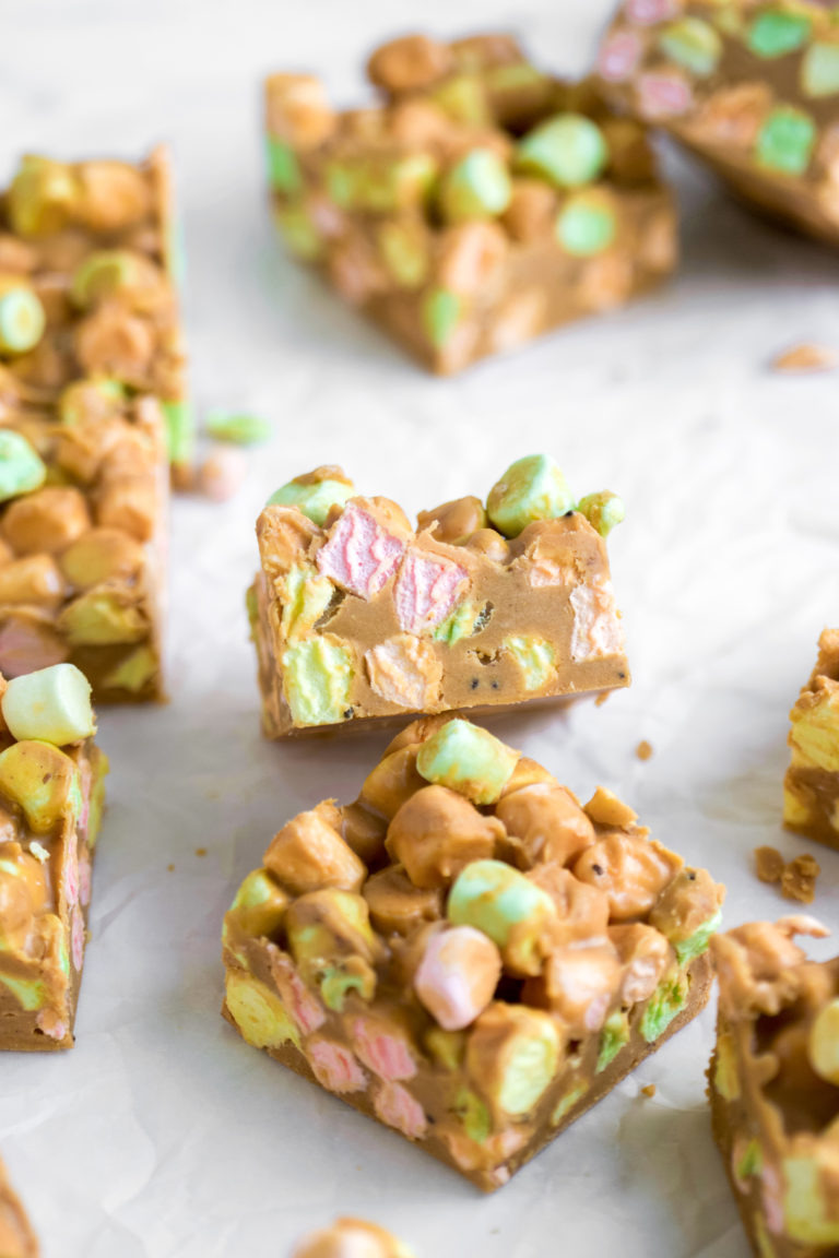 Easy Peanut Butter Marshmallow Squares