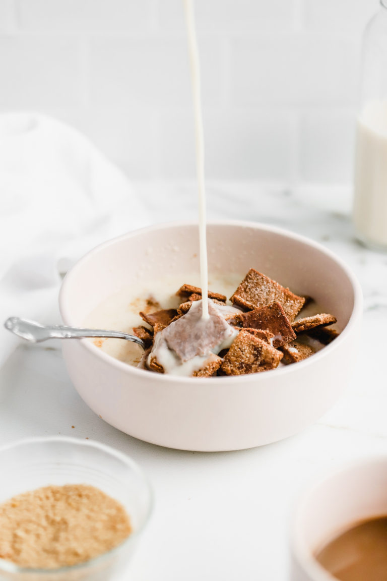 easy vegan and gluten free cinnamon toast crunch