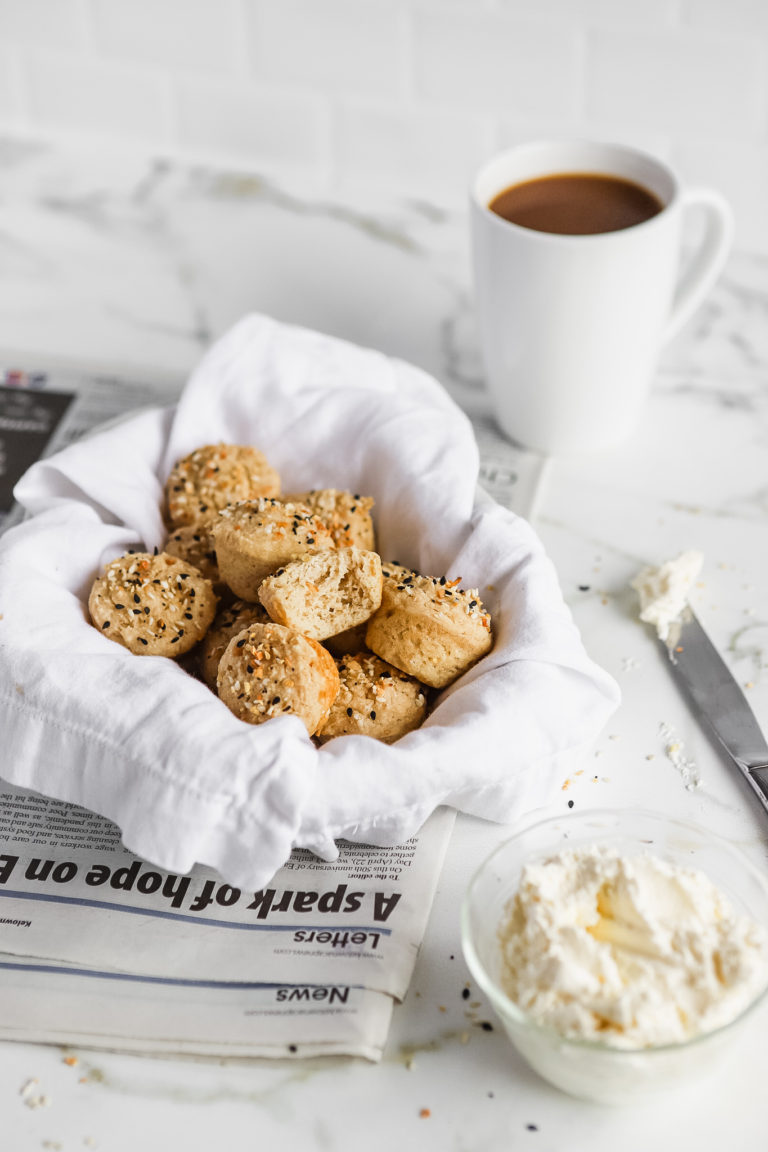 best ever gluten free mini bagels for breakfast