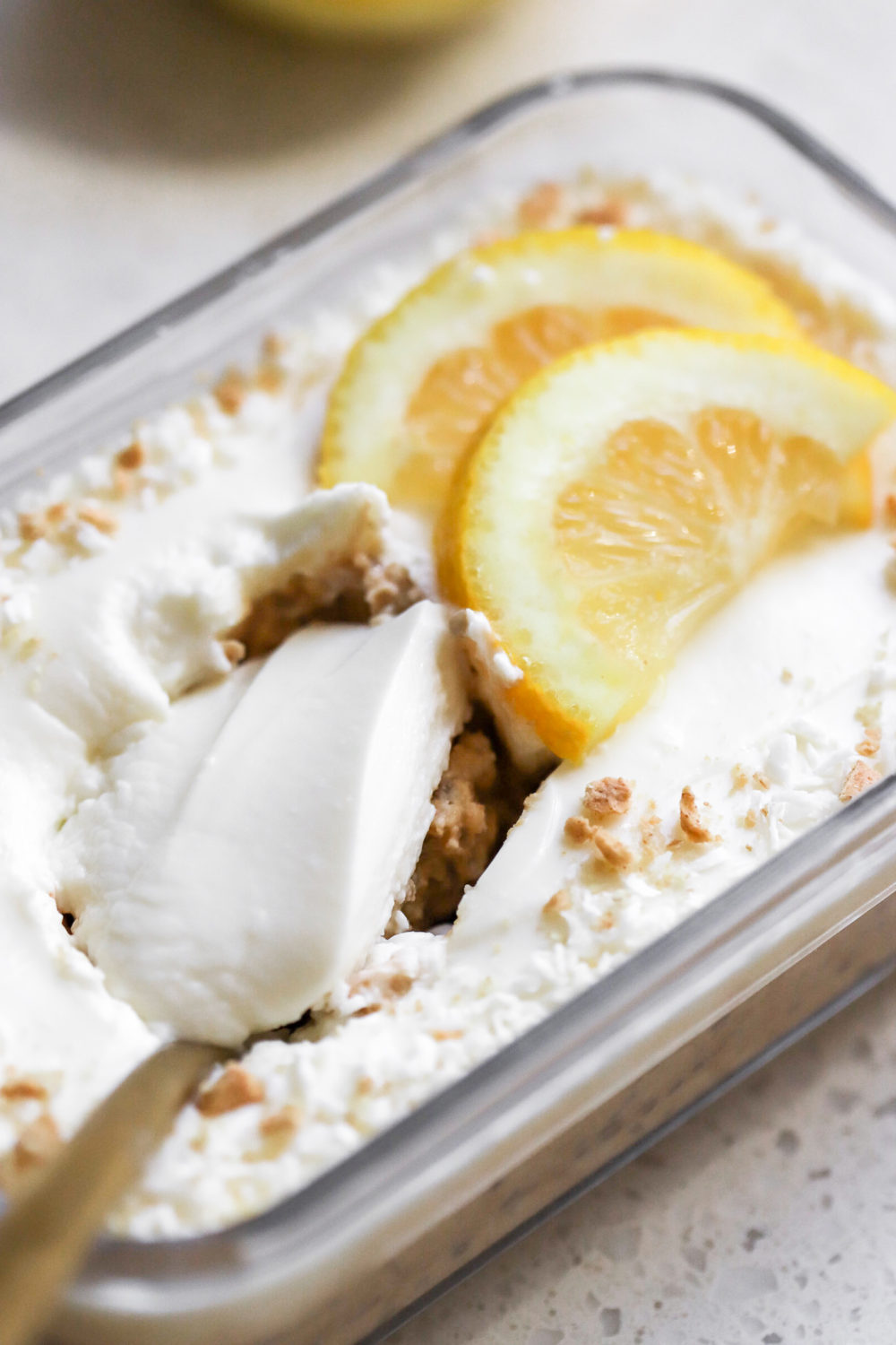 Vanilla Cream Protein Overnight Oats - Jar Of Lemons