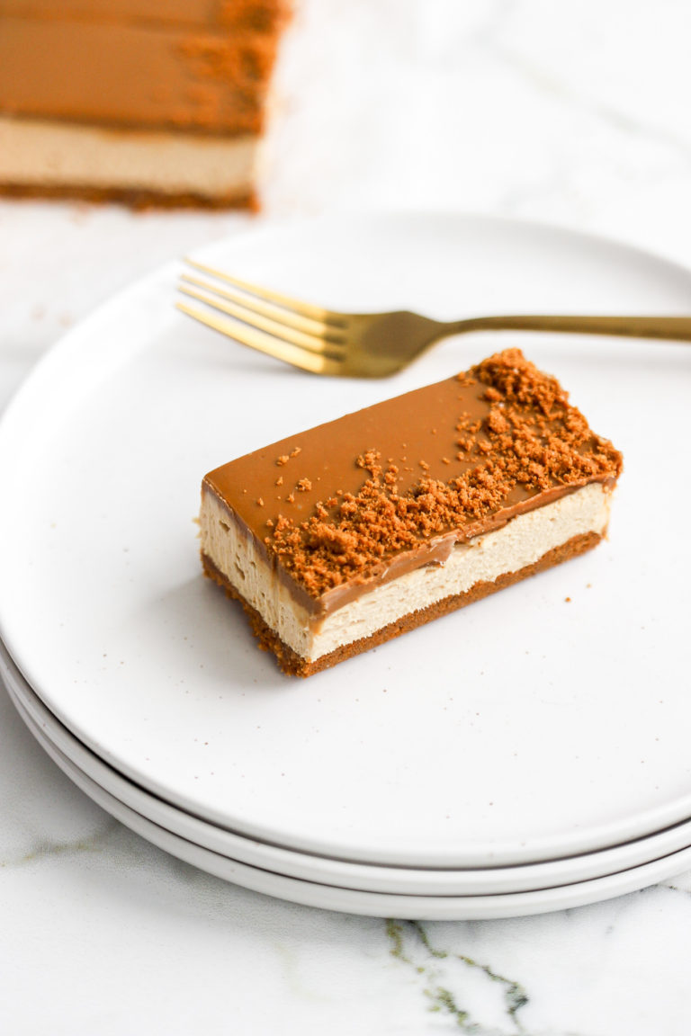 Cookie butter cheesecake