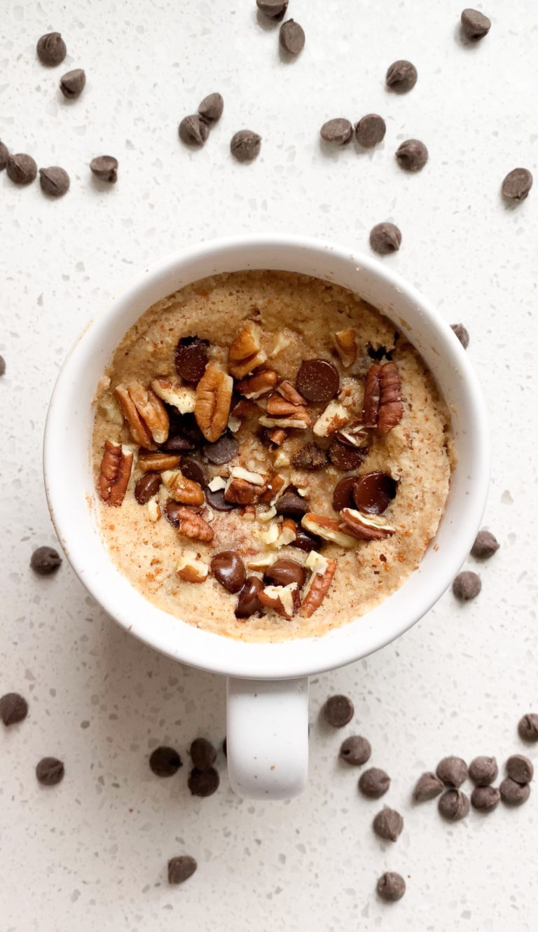 Banana Bread Mug Cake (Easy & Gluten Free Recipe)