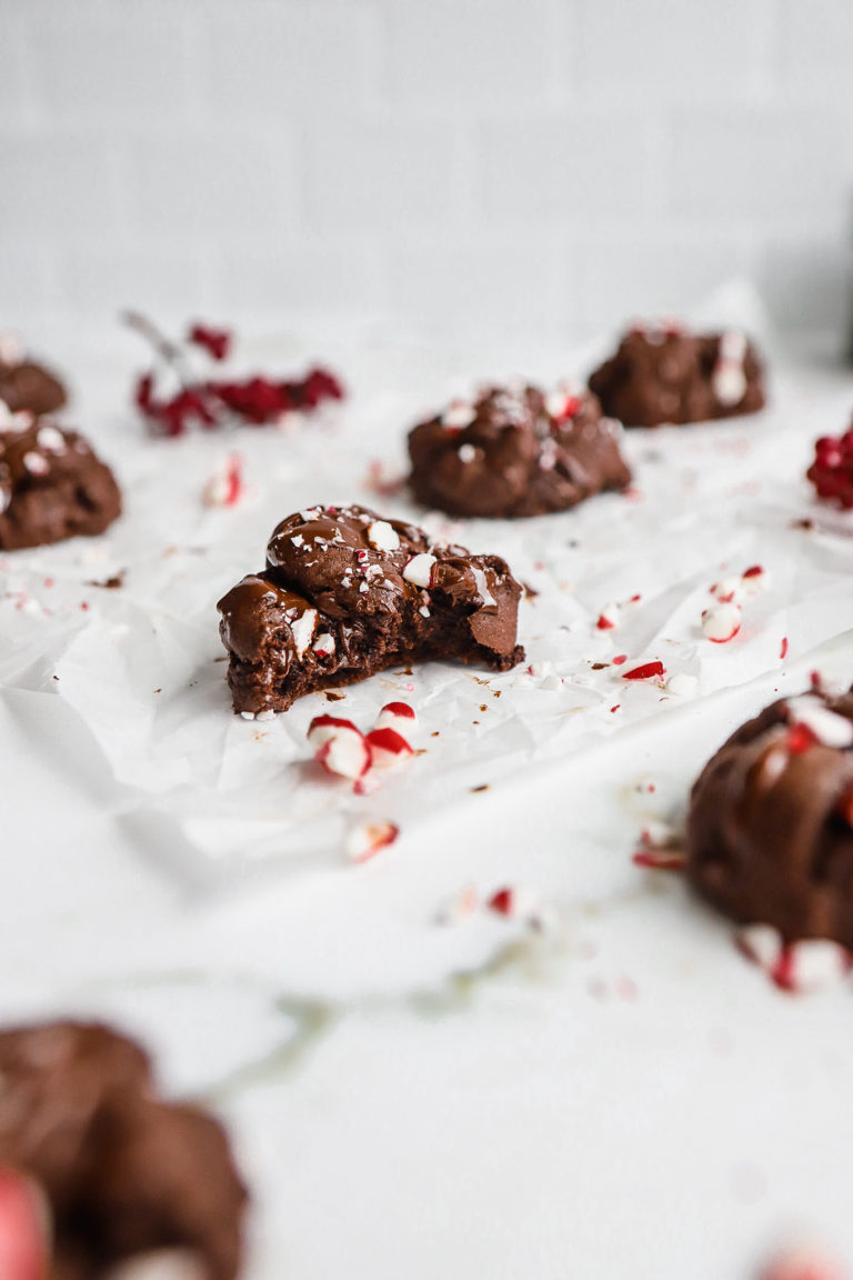 Gluten-Free Chocolate Peppermint Cookies