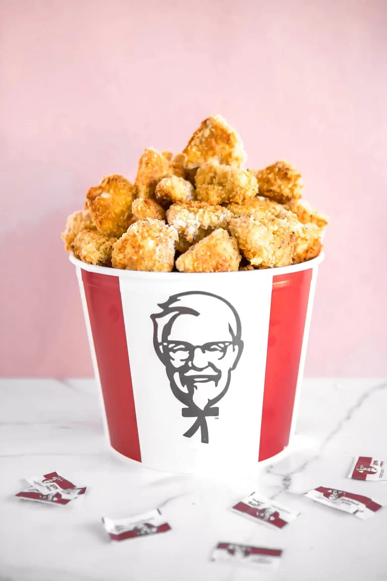 KFC Style Popcorn Chicken Recipe (Vegan)