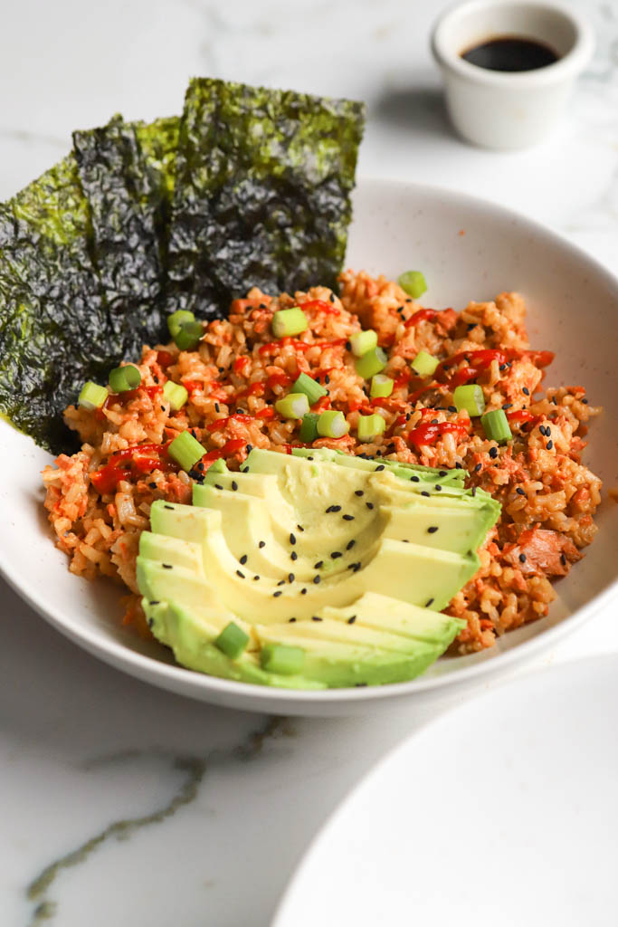 Viral TikTok Salmon Rice Bowl With Seaweed - Basics with Bails