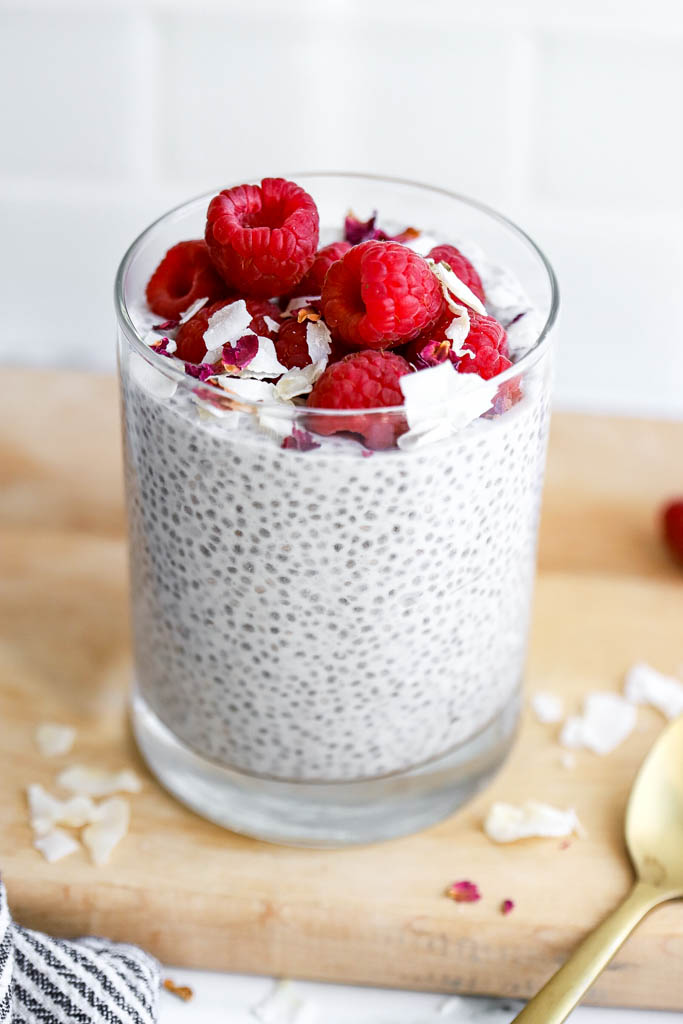 Overnight Keto Chia Pudding Recipe (Low Carb) - Basics With Bails