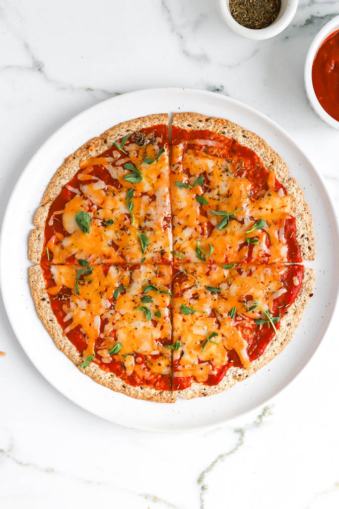 Extra-Crispy Bar-Style Tortilla Pizza Recipe
