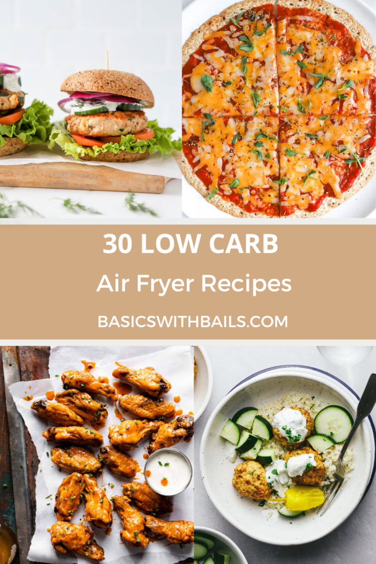 30 low carb air fryer recipes