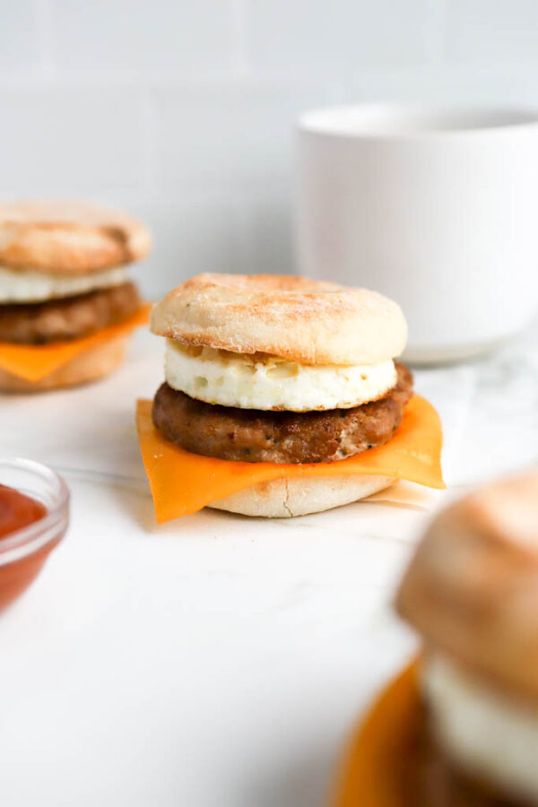 Copycat Homemade Mcdonalds Egg McMuffin Recipe - Basics With Bails