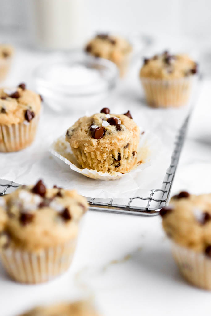 mini chocolate chip muffins