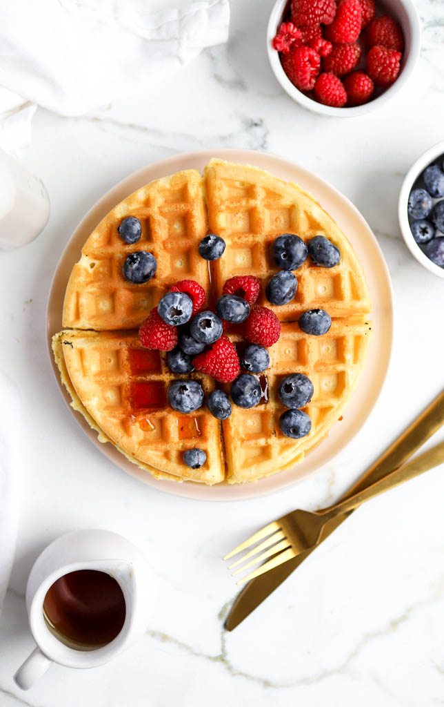 protein pancakes with vegan protein powder