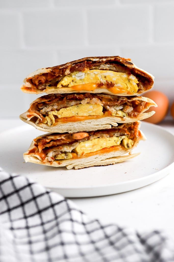 Breakfast Crunchwrap (Taco Bell Copycat Recipe) - Basics With Bails