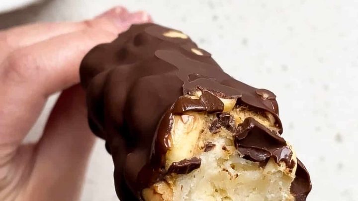 Frozen Dark Chocolate Banana Pops - Always Order Dessert