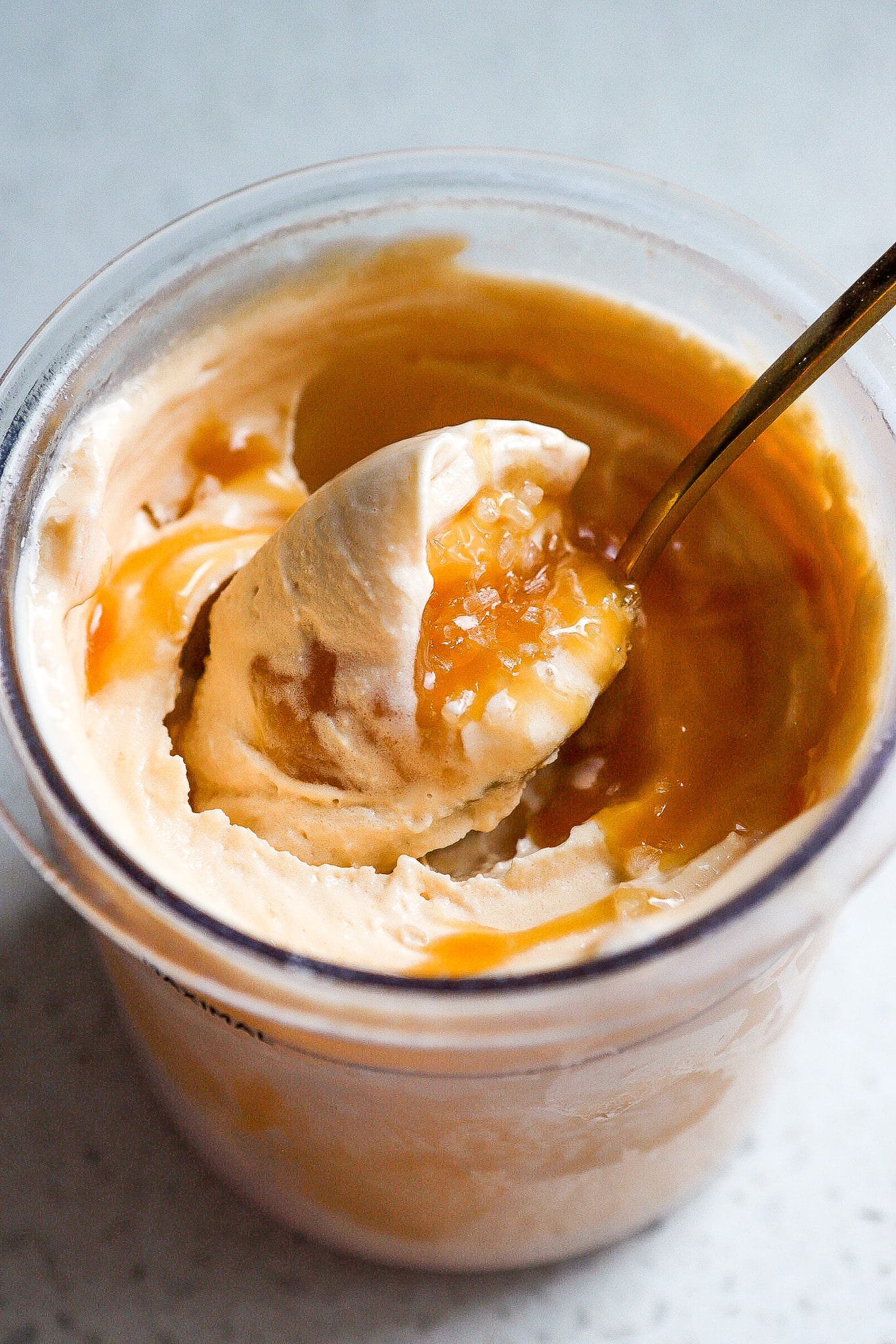 salted caramel ninja creami recipe