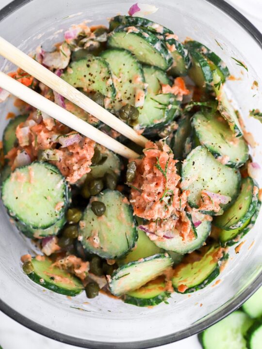 Viral Cucumber Salad